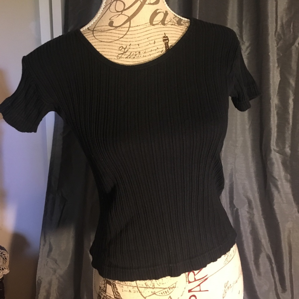 Vintage Cv black T-shirt size xs